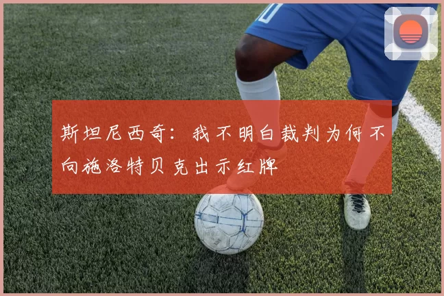 斯坦尼西奇：我不明白裁判为何不向施洛特贝克出示红牌
